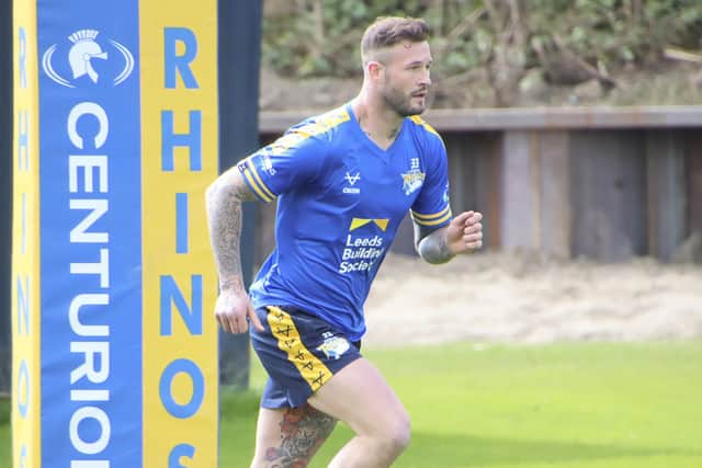 Zak Hardaker will not feature for Leeds Rhinos this Friday