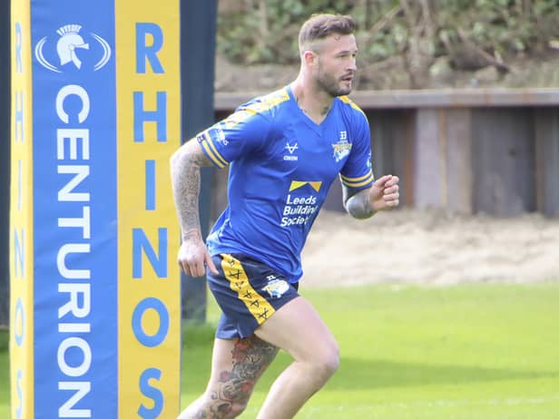 Zak Hardaker will not feature for Leeds Rhinos this Friday