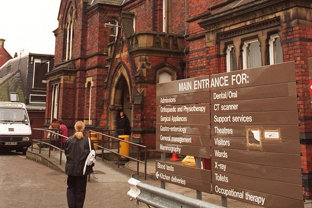 The Royal Albert Edward Infirmary - Wigan Infirmary - Main entrance.
