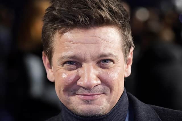 US actor Jeremy Renner has thanked fans for their support after he was seriously injured by his snow plough.