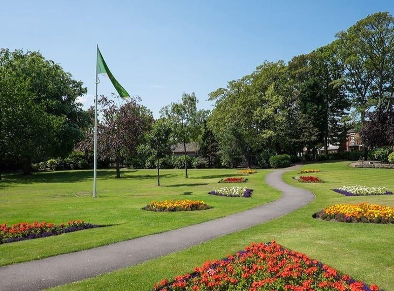 Jubilee Park in Ashton has again been awarded the Green flag
