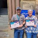 Martin Morley and Pam Hill
