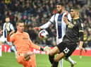 Ashley Fletcher was unable to inspire Latics to a goal at West Brom