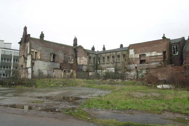 2002 - Wigan Old Town Hall building featured in our 'Grot Spot' gallery of dilapidated buildings in Wigan.