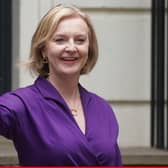 Liz Truss following the announcement she is the new Conservative party leader and will become the next Prime Minister
