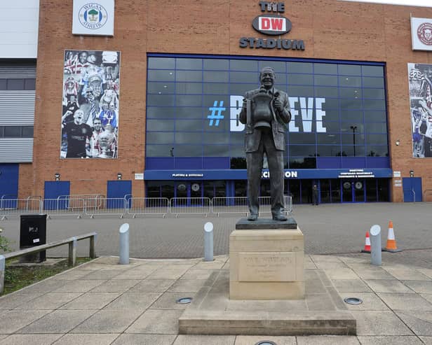 Wigan Athletic's DW Stadium is the third safest football ground in the country, according to a survey