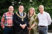 Mayor of Bolton, Cllr Andy Morgan, present at the picnic