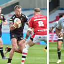 Mike Cooper and Harvie Hill returned to first-team action against Salford Red Devils