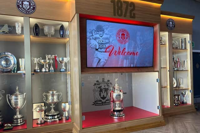 Wigan Warriors' new trophy cabinet