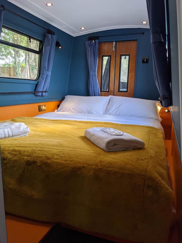 The Kingfisher sleeping accommodation