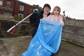 Rachel Heydon hopes that more people can get involved in litter picking to keep Wigan tidy