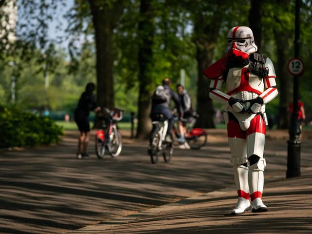 A forceful 390,100 people in England and Wales wrote in "Jedi" as their religion in the 2001 census, but this more than halved to 176,600 in the 2011 survey. The latest census didn't even give residents the chance to express Jedi as their religion