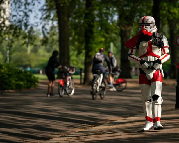 A forceful 390,100 people in England and Wales wrote in "Jedi" as their religion in the 2001 census, but this more than halved to 176,600 in the 2011 survey. The latest census didn't even give residents the chance to express Jedi as their religion