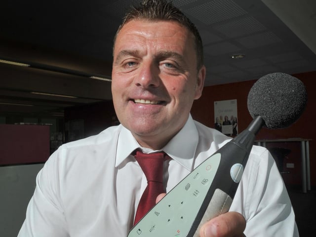 Senior technical officer Barry Pilkington, part of the Wigan Council Safer Environment team.