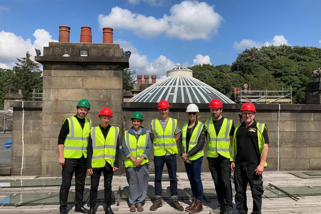 The team behind the renovation of Haigh Hall