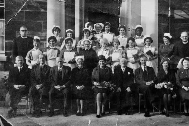 Norma, middle row in centre with blonde hair - in 1962.