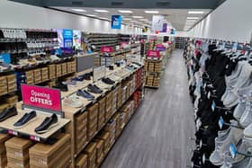 The new Wigan Shoezone says that it boasts a huge range of name brands