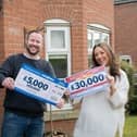 Winner Andrew Peck and his wife Gillian pocketed prizes totalling £35,000