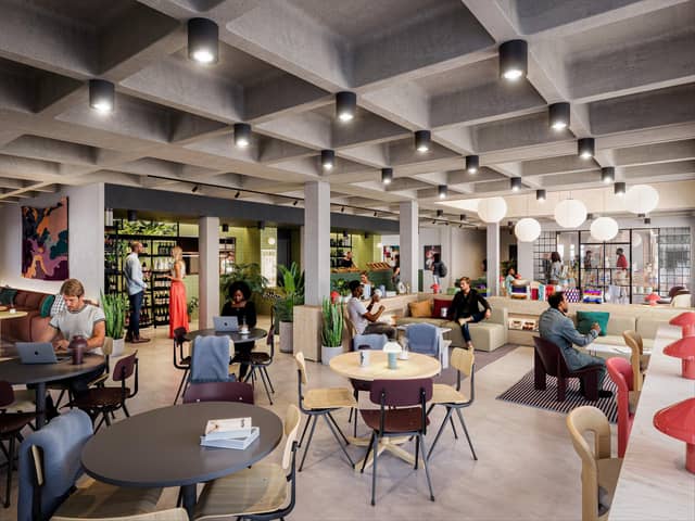 What the ground floor of the Civic will look like