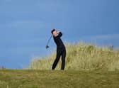 Keen golfer, Ethan Prior in action