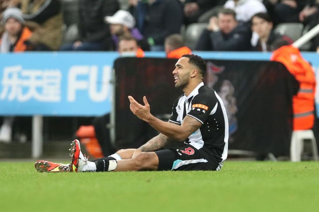 Wilson was initially expected to be out for six to eight weeks after being forced off in the 1-1 draw against Manchester United back in December. But eight weeks on and he is still yet to return to full training. The Magpies' top scorer said there is 'no definite time frame' for his return but he should be back in contention for the last few games of the season.