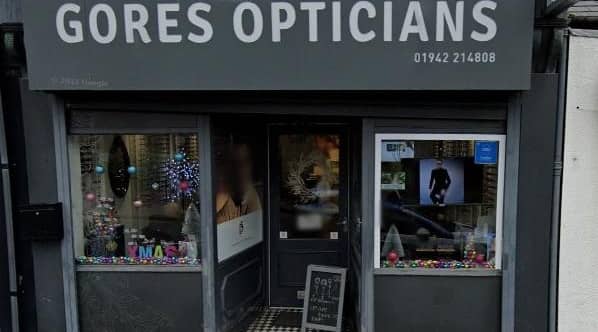 Based in Pemberton, Gores Opticians has received a rating of 4.8/5