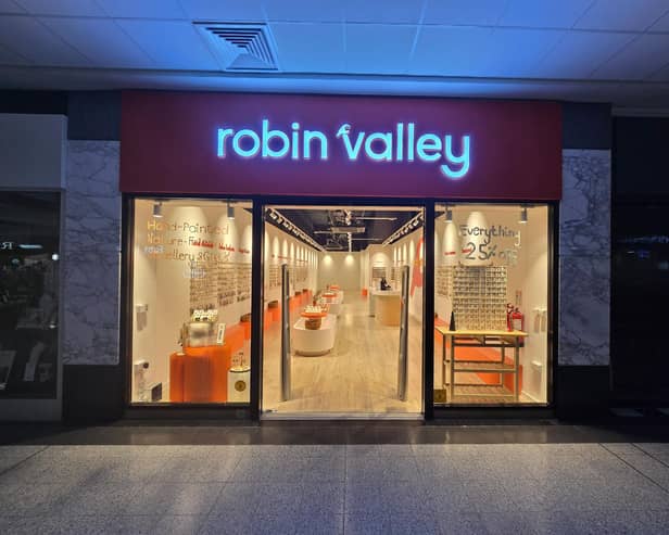 Robin Valley's Arndale Centre store