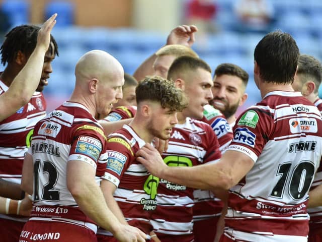 Jack Farrimond scored two tries on his home debut and was named player of the match