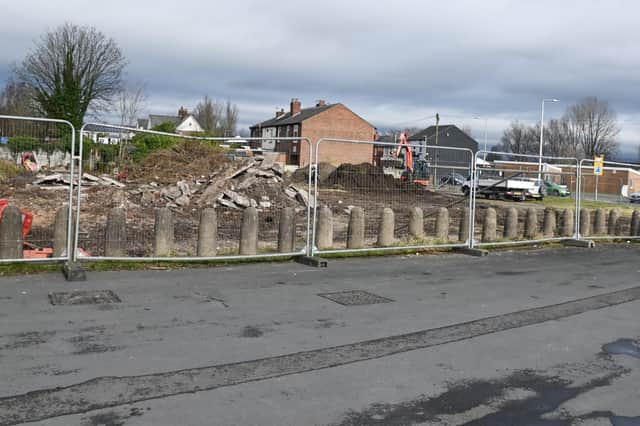 The land has been an eyesore for years