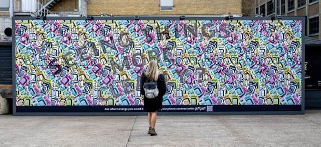 To show the nation what’s right in front of them, giffgaff unveiled the world’s biggest ever magic eye in London in an effort to help them see things more clearly.