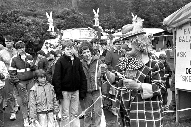 May Day Gala at Haigh Hall in 1986
