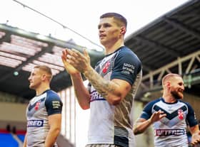 John Bateman was in action for England against Papua New Guinea