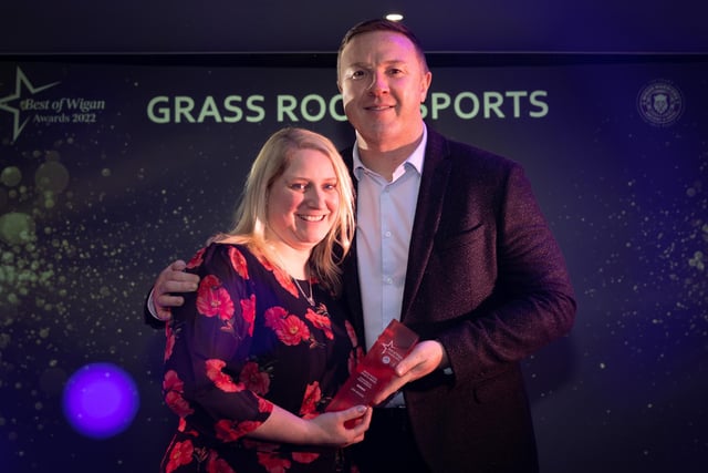 GRASS ROOTS SPORTS AWARD - Sponsored by Wigan Warriors
WINNER- Lisa Woods