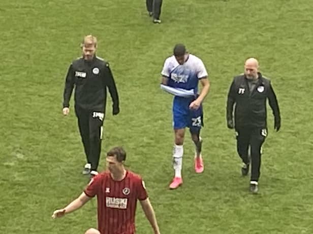 Ashley Fletcher fractured his arm against Millwall last weekend
