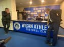 Leam Richardson faces the media
