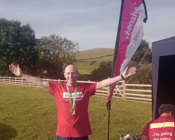 William Hart is taking on the Yorkshire three peaks challenge for the sixth time