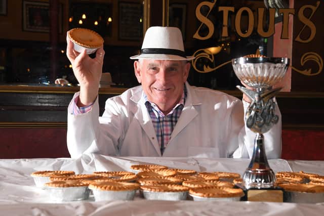 Tony Callaghan was delighted to have the World Pie-Eating Championships returning after the pandemic.