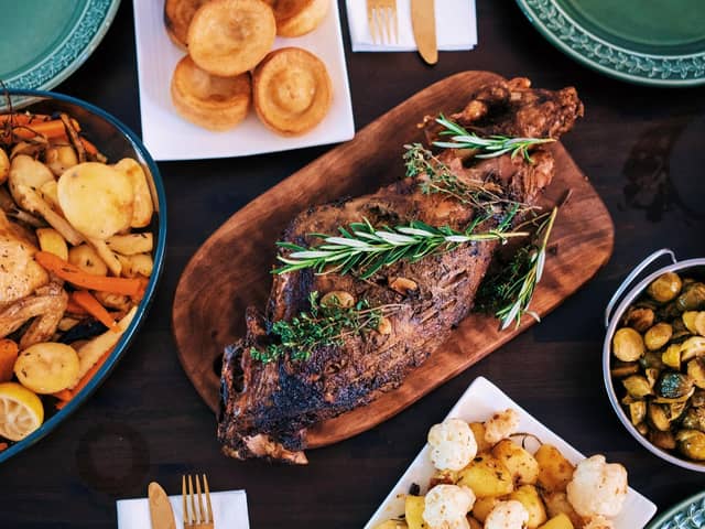 A traditional roast dinner contains things not always good for your pet pooch
