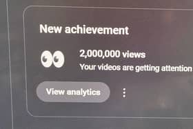 2,000,000 views, insane numbers on my YouTube channel