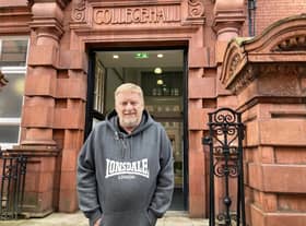 Ian Rogers, who appeared in Wigan Town Hall representing the Wigan Taxi Drivers and Owners Coalition