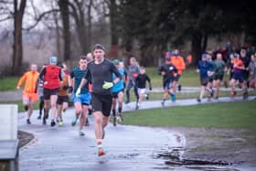 Haigh Woodland parkrun on New Year's Day