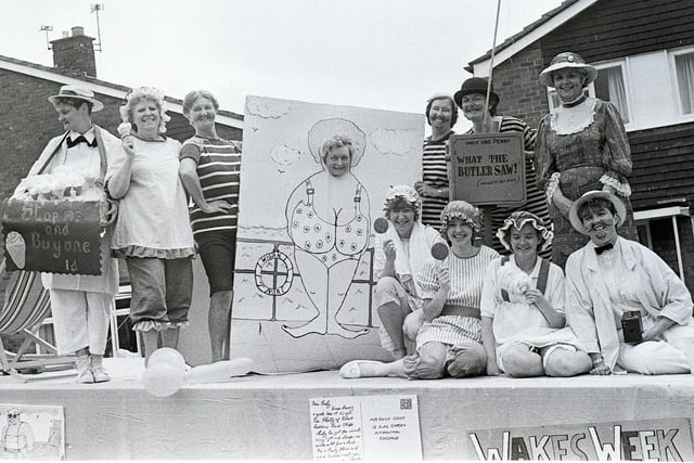 Retro 1980s - Shevington carnival fancy dress parade