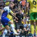 Stephen Humphrys in action against Norwich