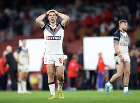 George Williams and England have exited the Rugby League World Cup (Photo by Michael Steele/Getty Images)