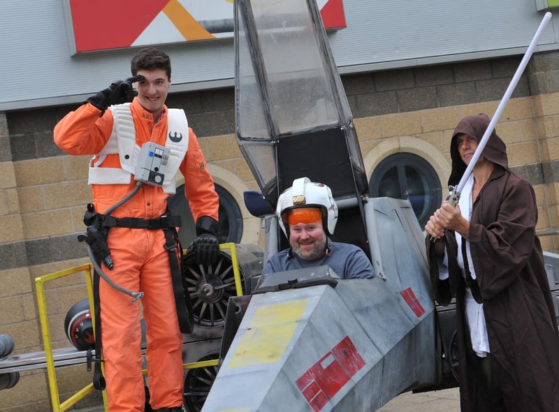 Fans of TV, film and comics dress up as their favourite characters