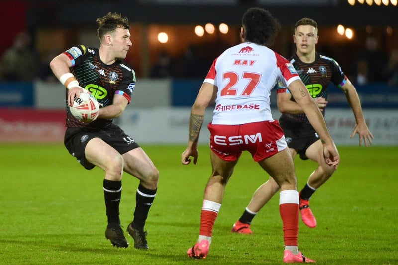 The 24-year-old also celebrated a personal milestone of 100 Super League appearances last week