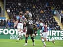 Steven Caulker came closest to scoring for Latics with this header