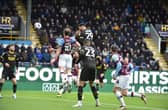 Steven Caulker came closest to scoring for Latics with this header