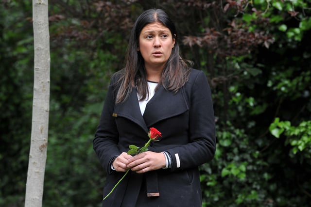 Wigan MP Lisa Nandy at the ceremony