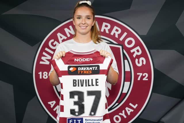 Lauréane Biville has joined Wigan